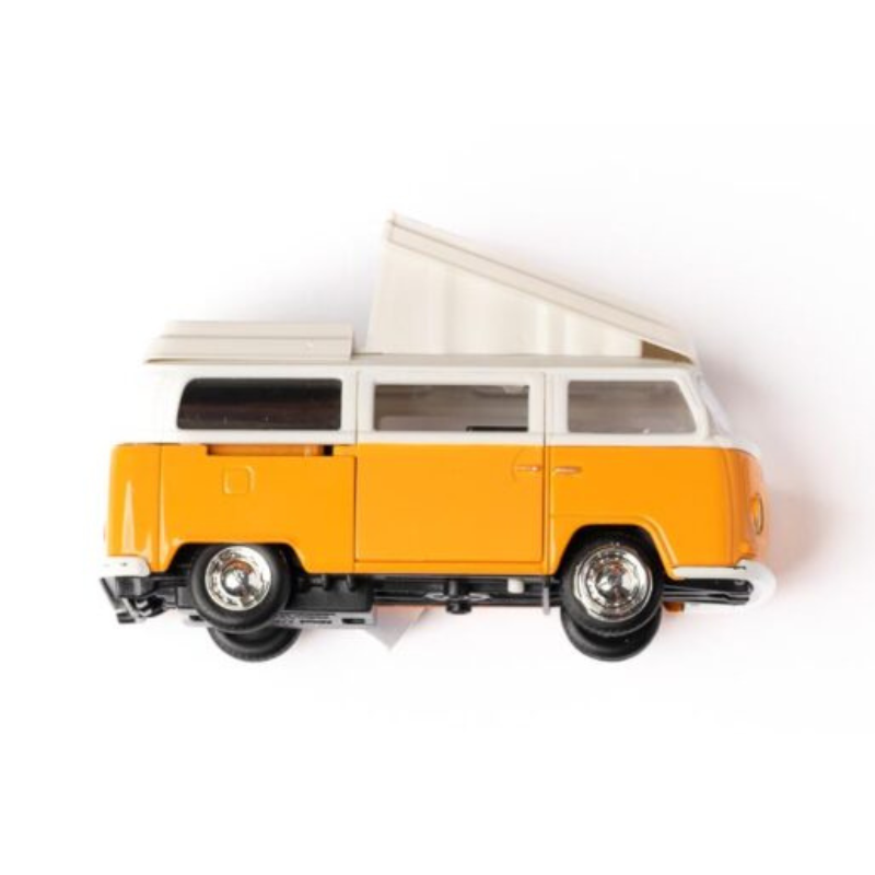 VW Bus orange